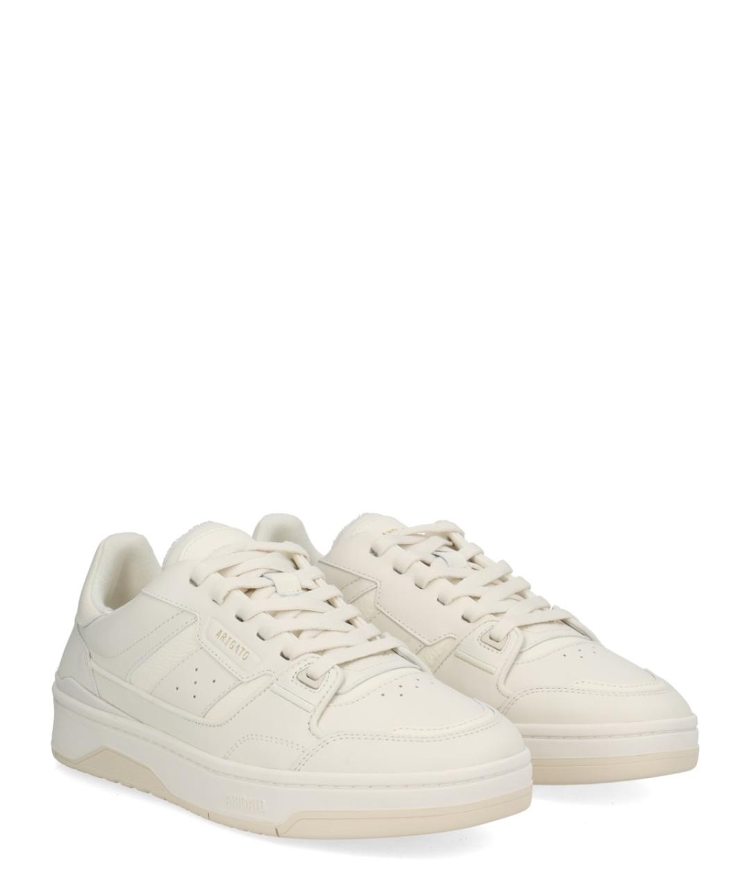 AXEL ARIGATO Белые кожаные низкие кроссовки / кеды, фото 2