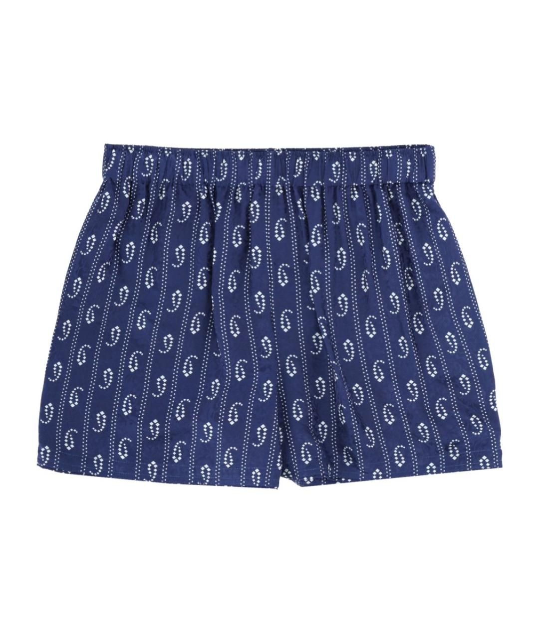 TORY BURCH Синие вискозные шорты, фото 1