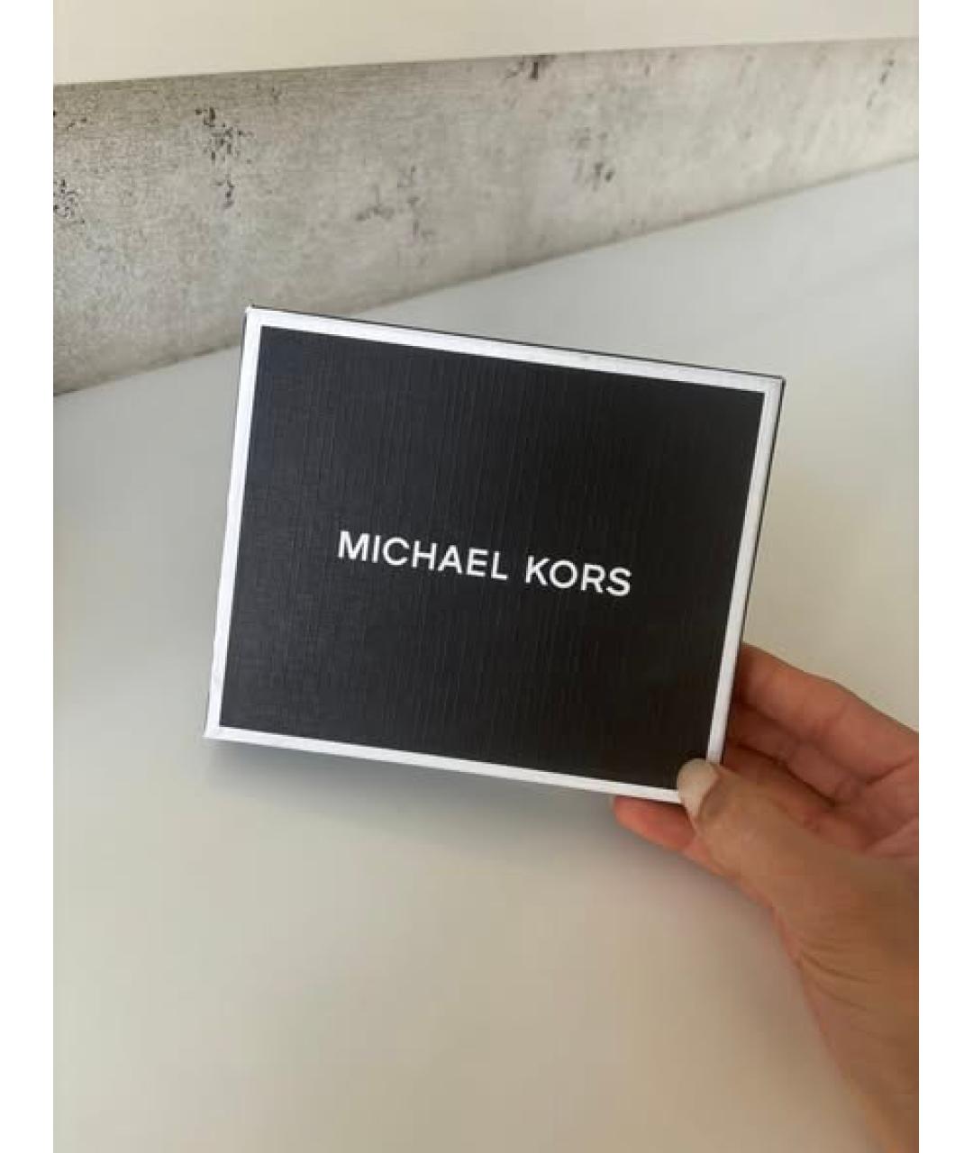 MICHAEL KORS Коричневый кошелек, фото 3