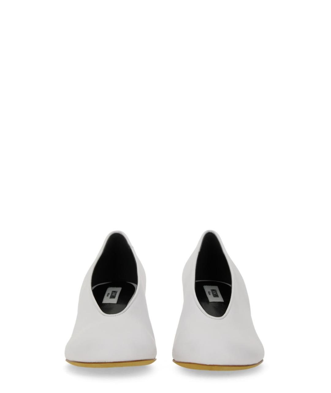 MOSCHINO Белые синтетические туфли, фото 5