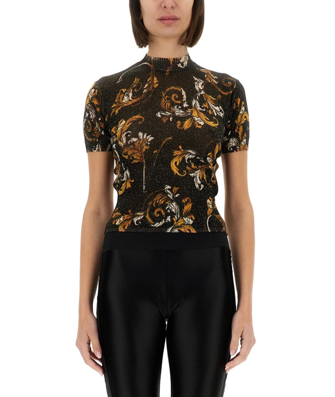 VERSACE JEANS COUTURE Мульти вискозная блузы, фото 2