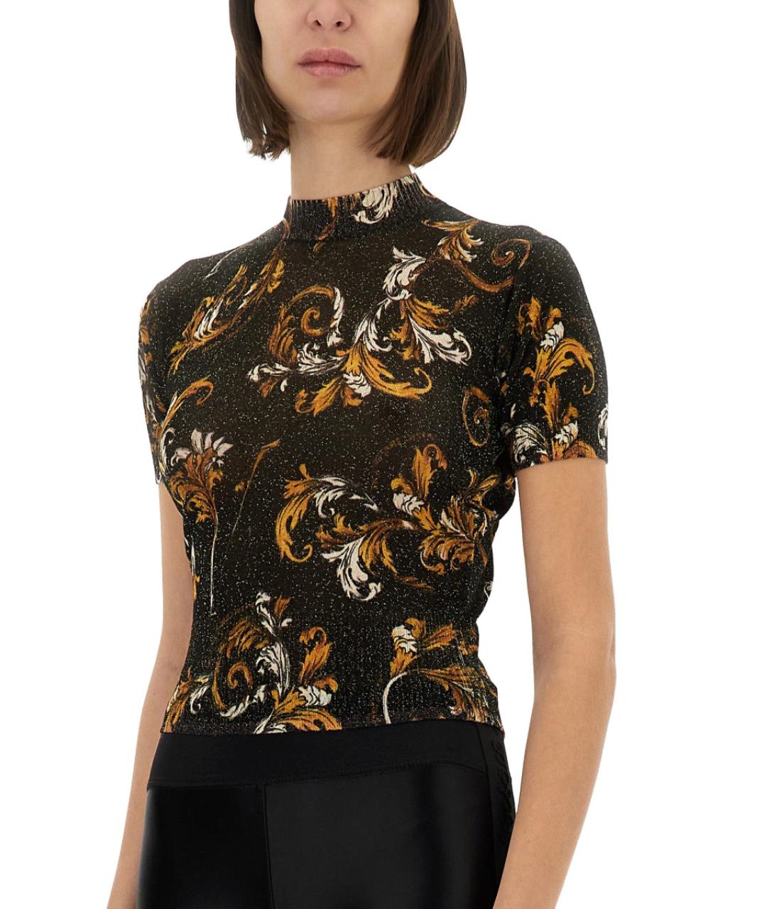 VERSACE JEANS COUTURE Мульти вискозная блузы, фото 5