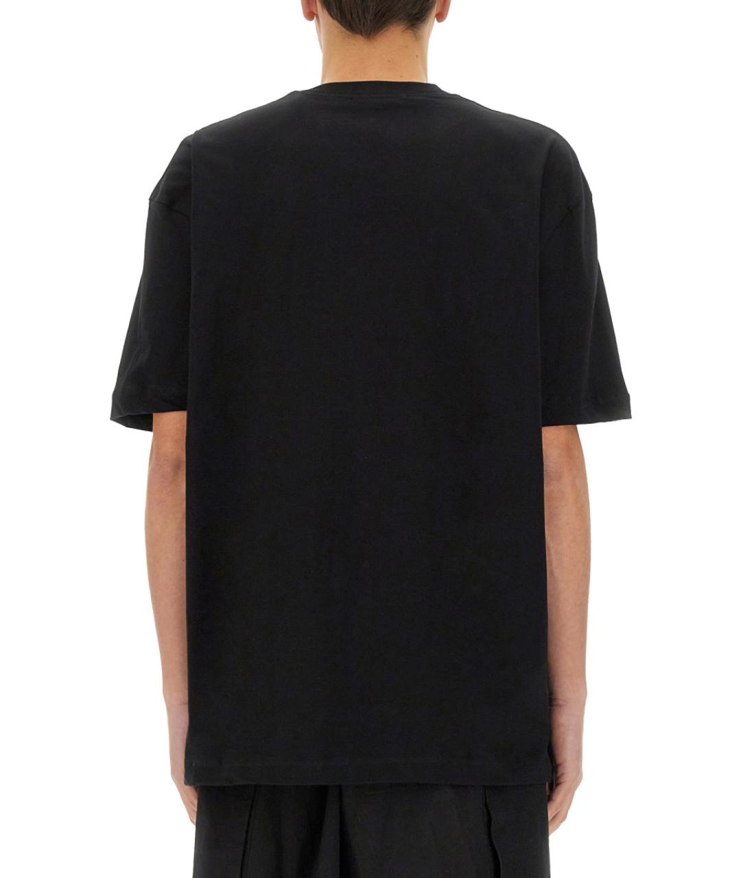 IH NOM UH NIT Черная хлопковая футболка, фото 3