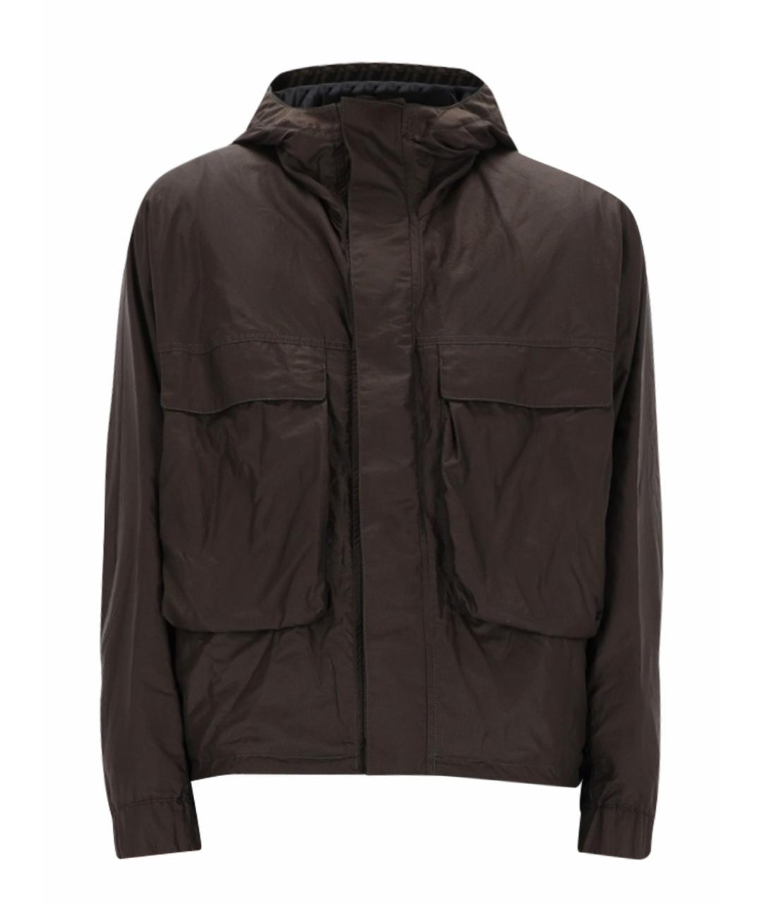 LEMAIRE Коричневая полиамидовая куртка, фото 1