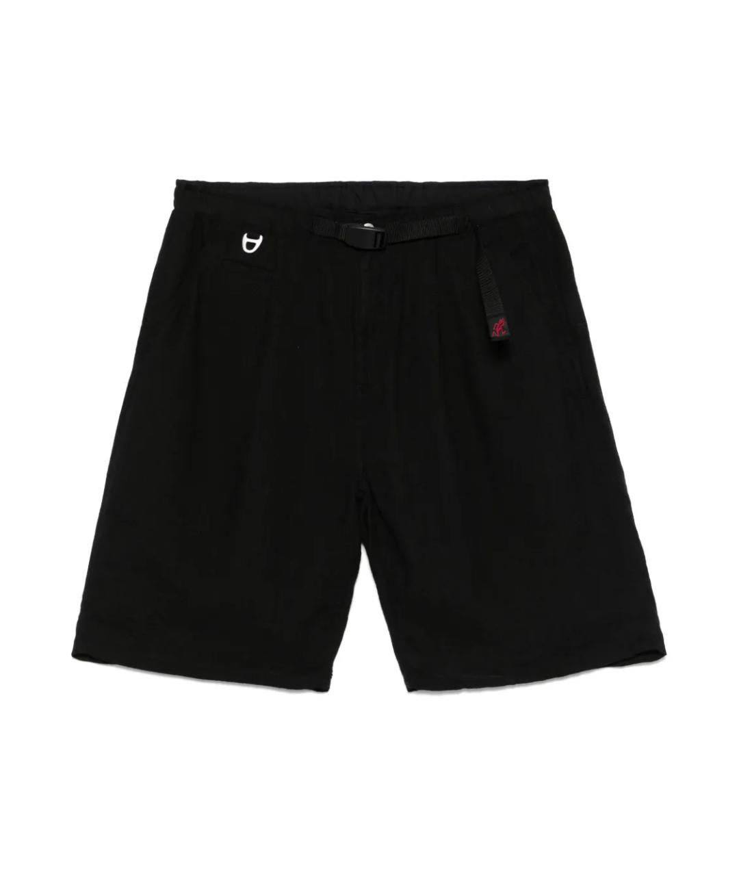 UNDERCOVER Черные льняные шорты, фото 1