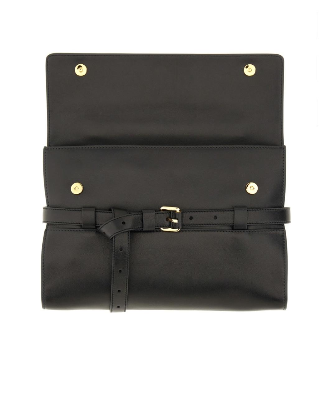 MOSCHINO Черный синтетический портфель, фото 4