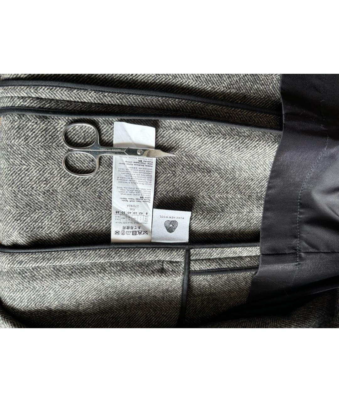 SPORTMAX Серый шерстяной жилет, фото 5