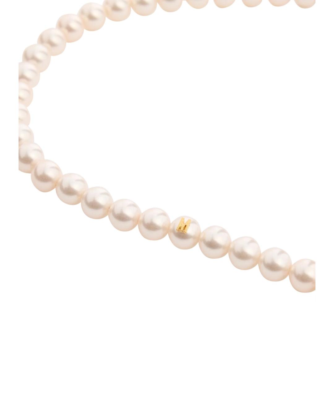 MOSCHINO Белое колье, фото 2