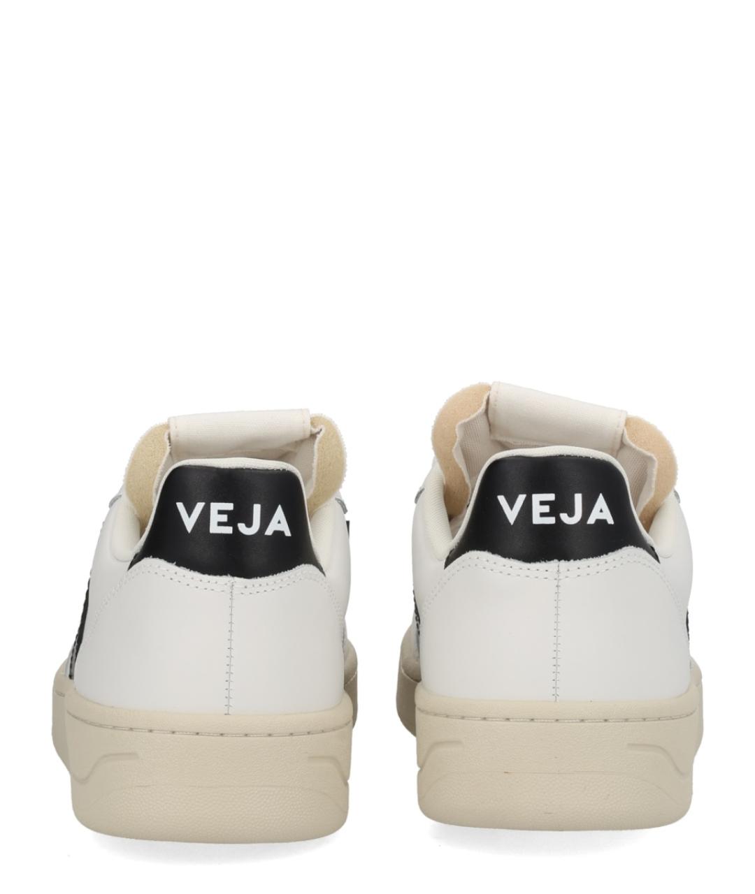 VEJA Белые кожаные низкие кроссовки / кеды, фото 4