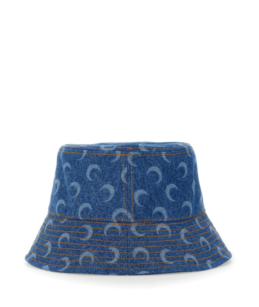 MARINE SERRE Синяя хлопковая панама, фото 2