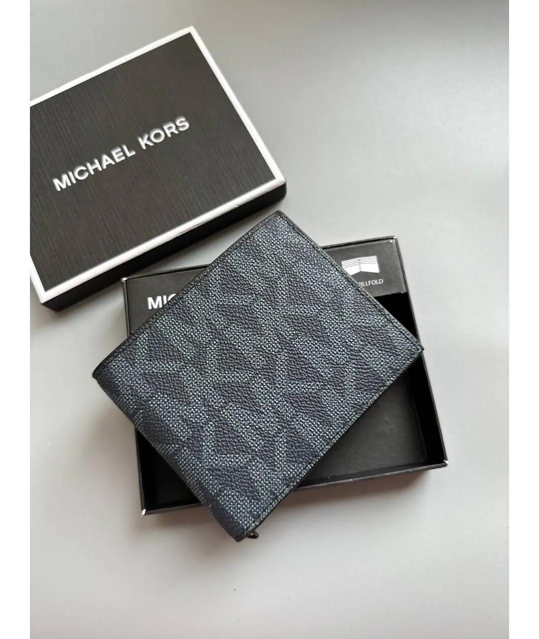 MICHAEL KORS Темно-синий кошелек, фото 2