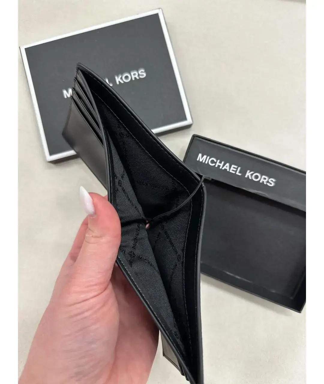 MICHAEL KORS Темно-синий кошелек, фото 4