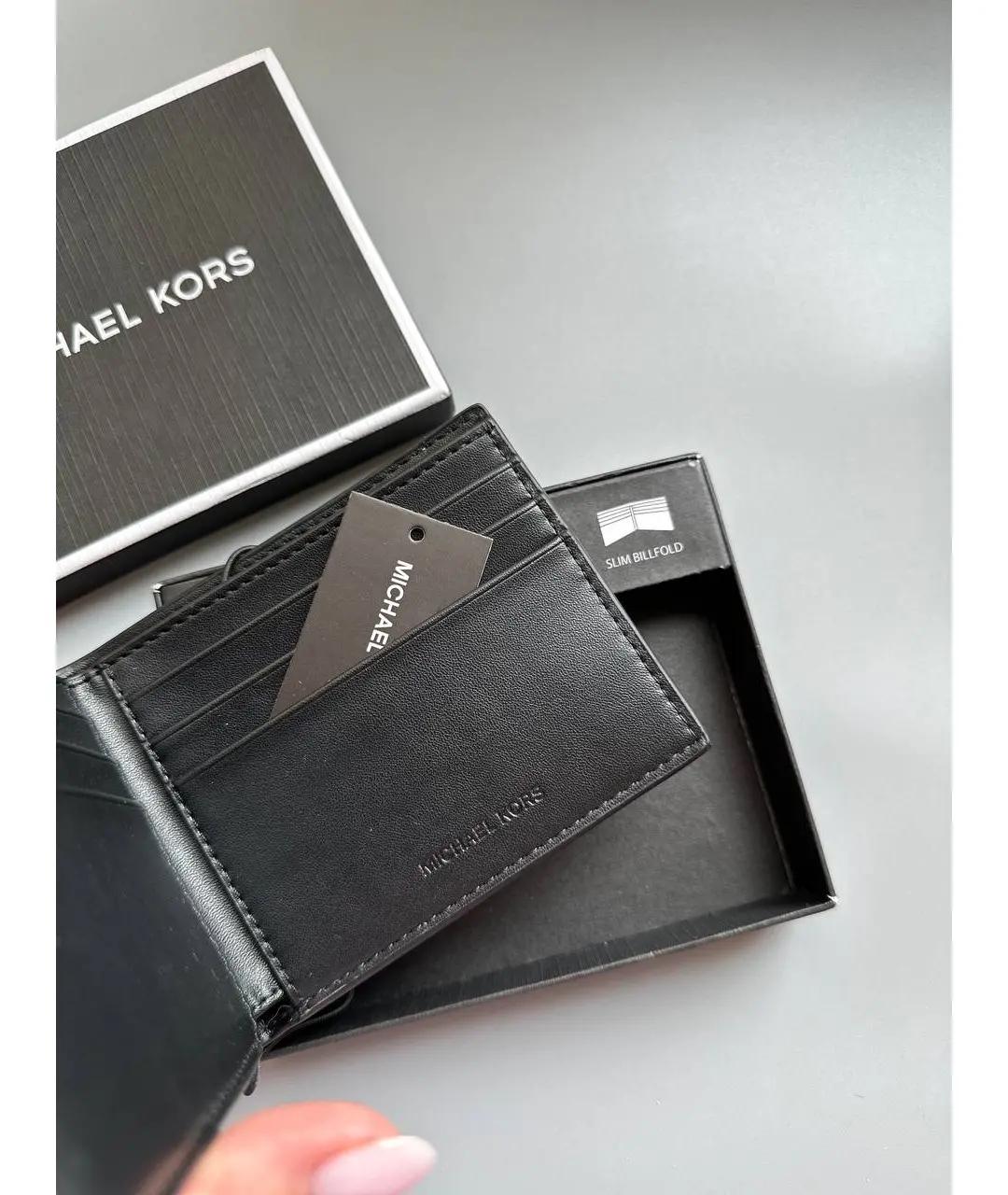 MICHAEL KORS Темно-синий кошелек, фото 3