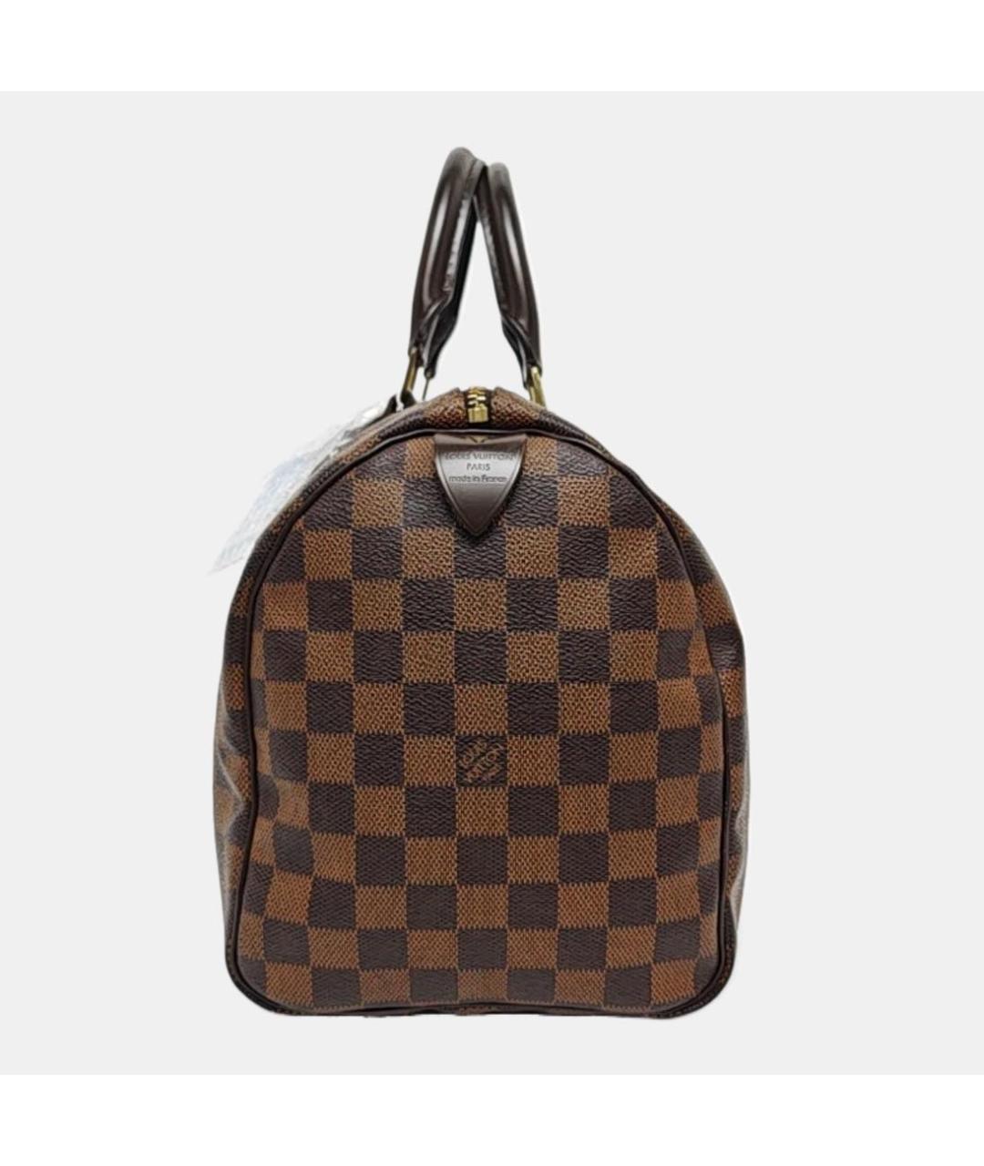 LOUIS VUITTON Коричневая сумка с короткими ручками, фото 2