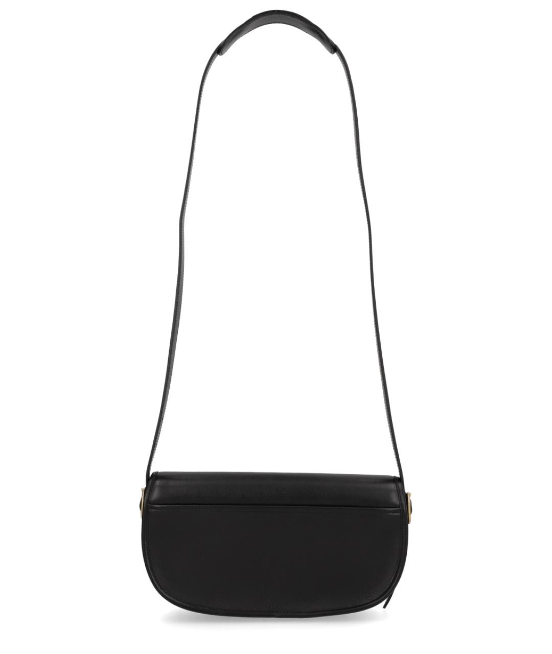 BALLY Черная кожаная сумка через плечо, фото 2