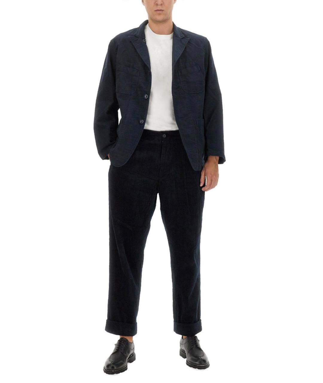 ENGINEERED GARMENTS Синие хлопковые повседневные брюки, фото 2