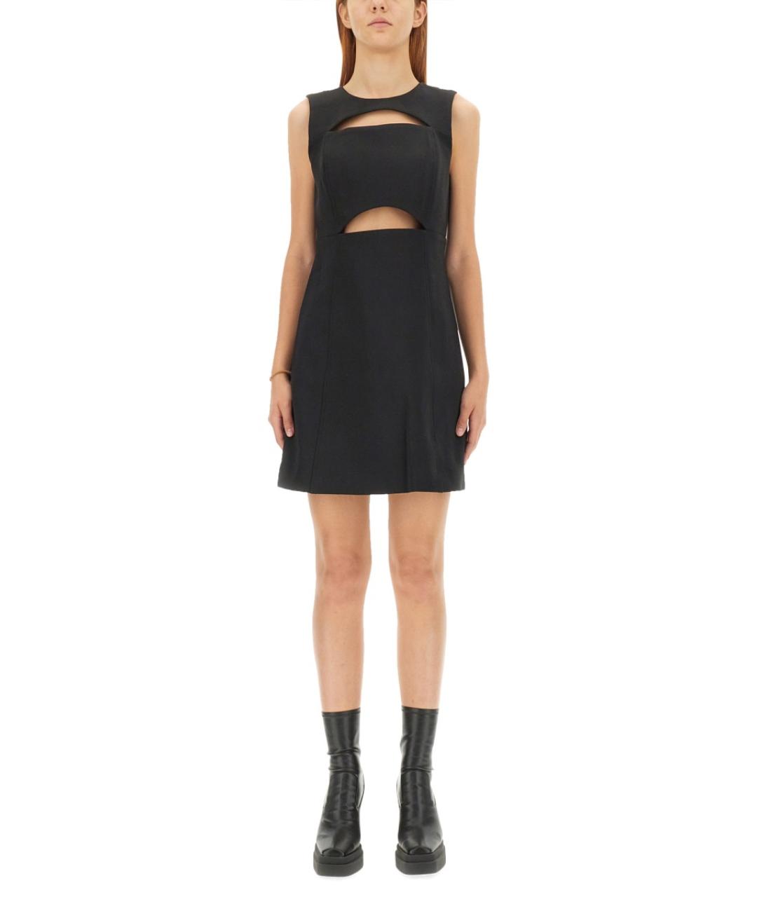 MICHAEL KORS Черное полиэстеровое повседневное платье, фото 2