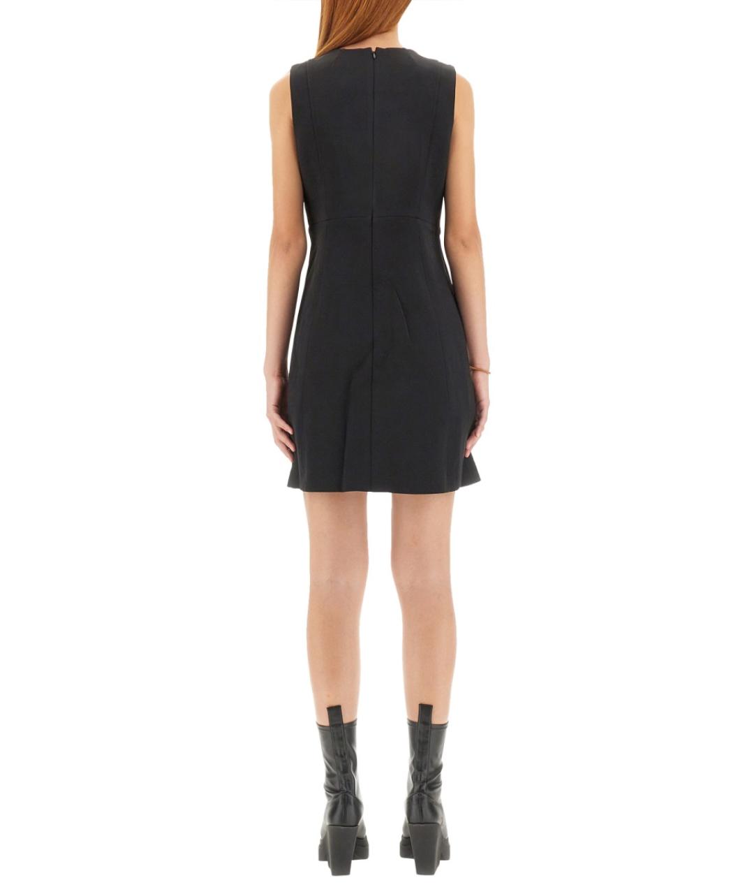 MICHAEL KORS Черное полиэстеровое повседневное платье, фото 4