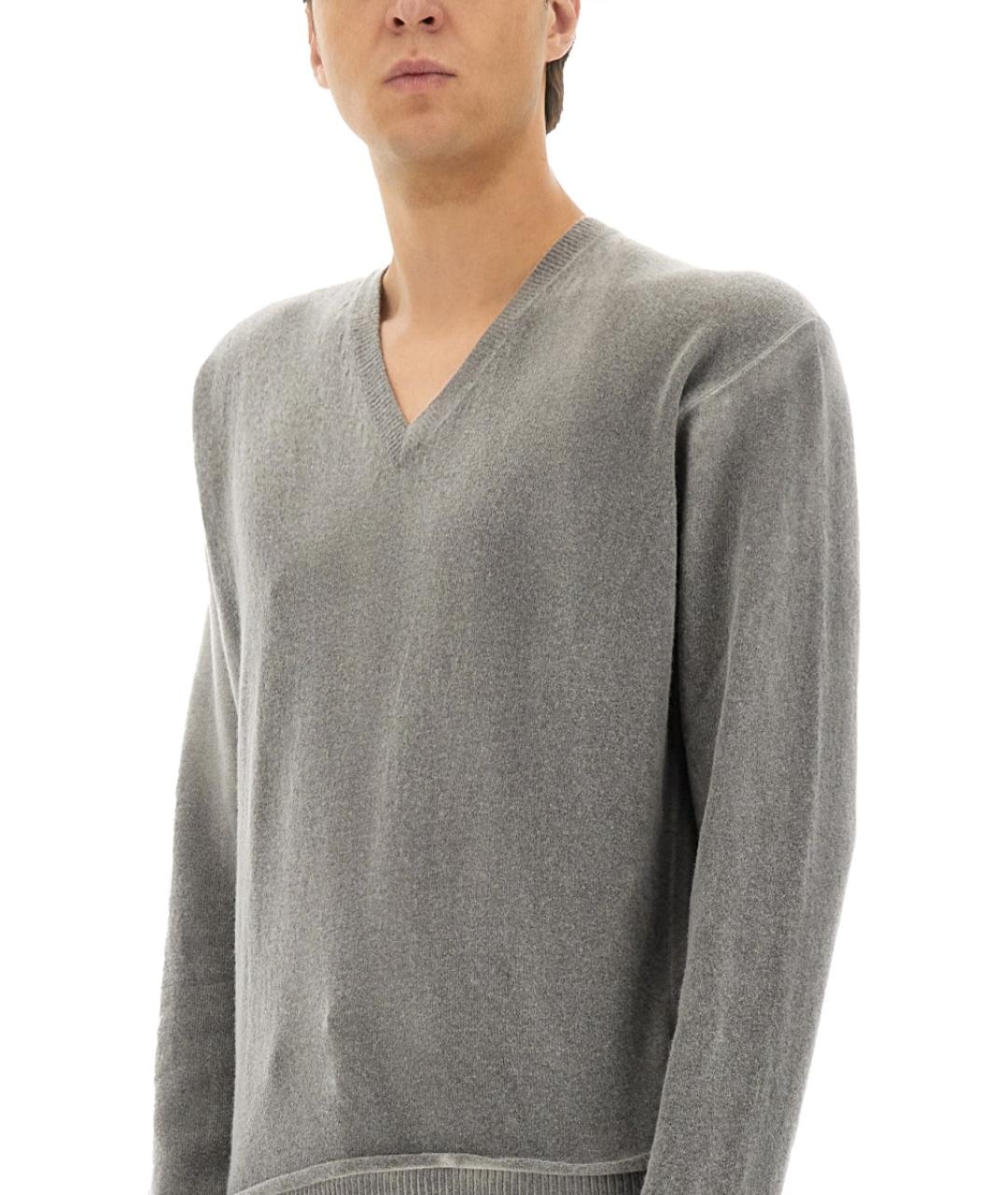 OUR LEGACY Серый шерстяной джемпер / свитер, фото 5