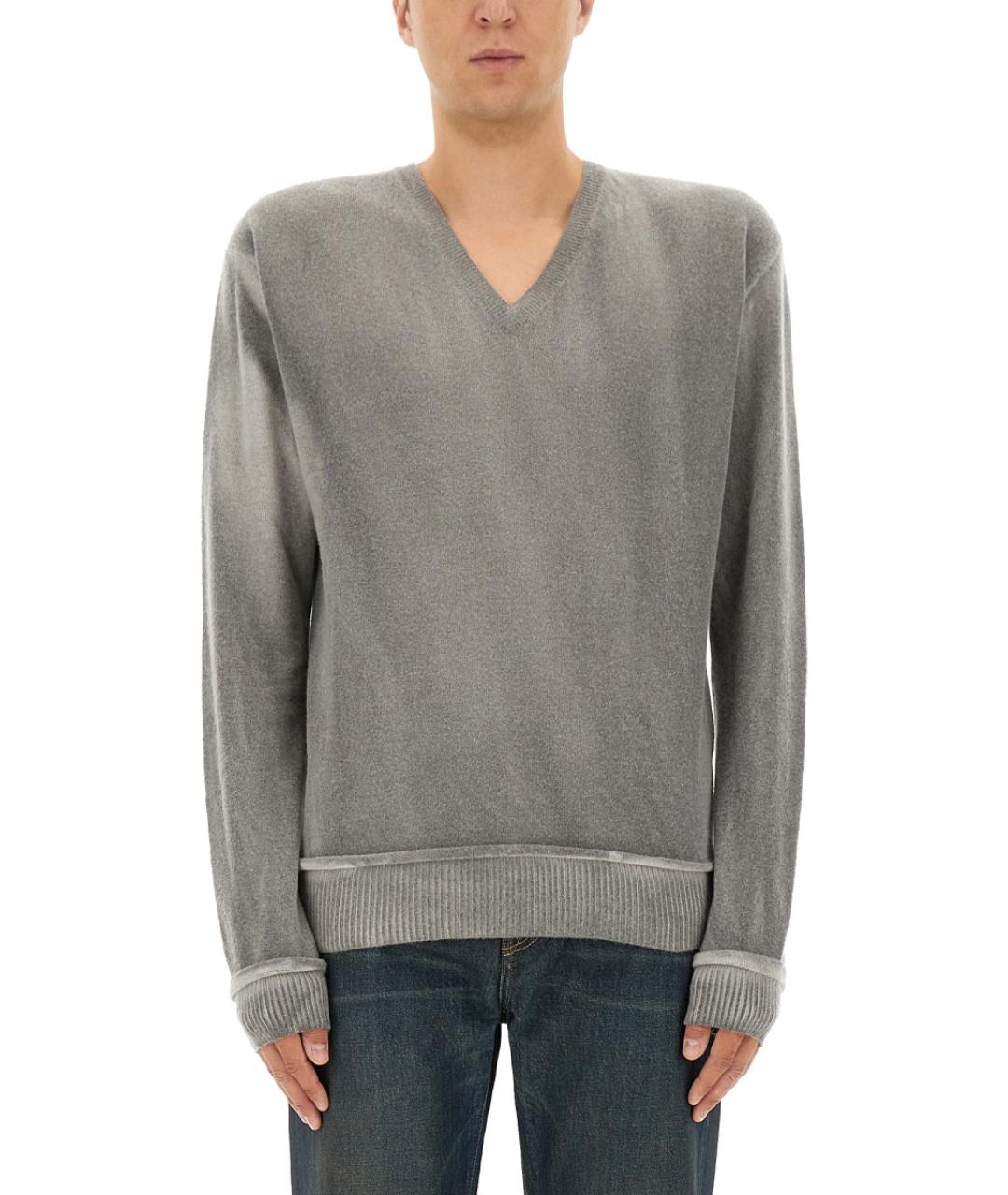 OUR LEGACY Серый шерстяной джемпер / свитер, фото 2