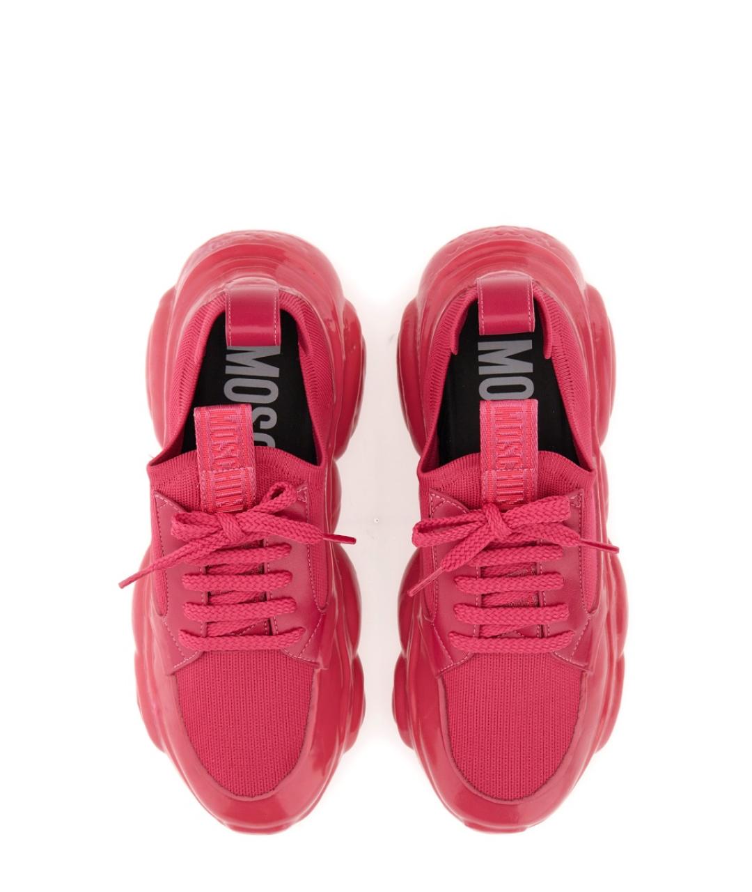 MOSCHINO Фуксия синтетические кроссовки, фото 2