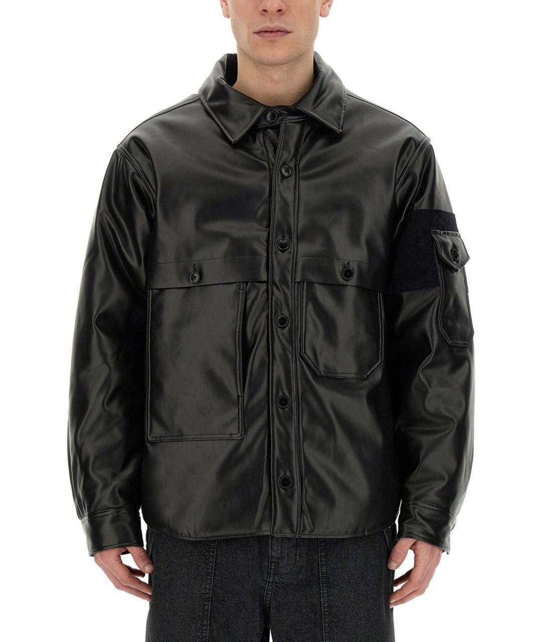 AïE Черная полиэстеровая куртка, фото 5