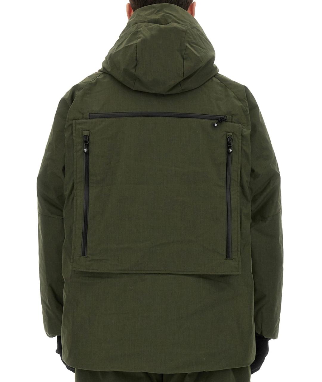 SOUTH2 WEST8 Зеленая полиэстеровая куртка, фото 4