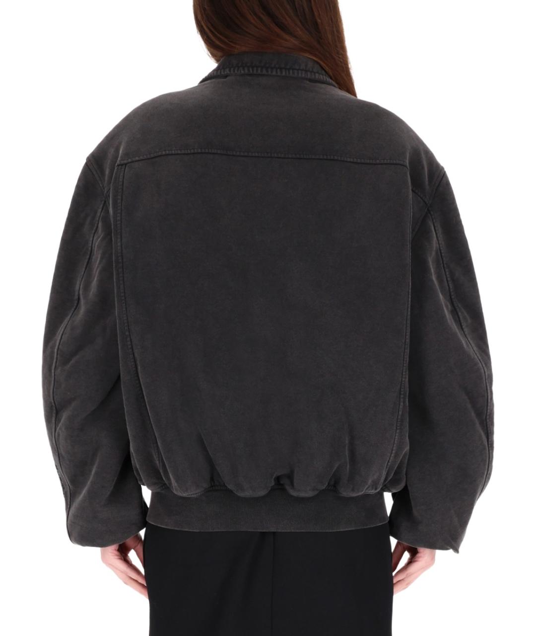 ALEXANDER WANG Серая хлопковая куртка, фото 4