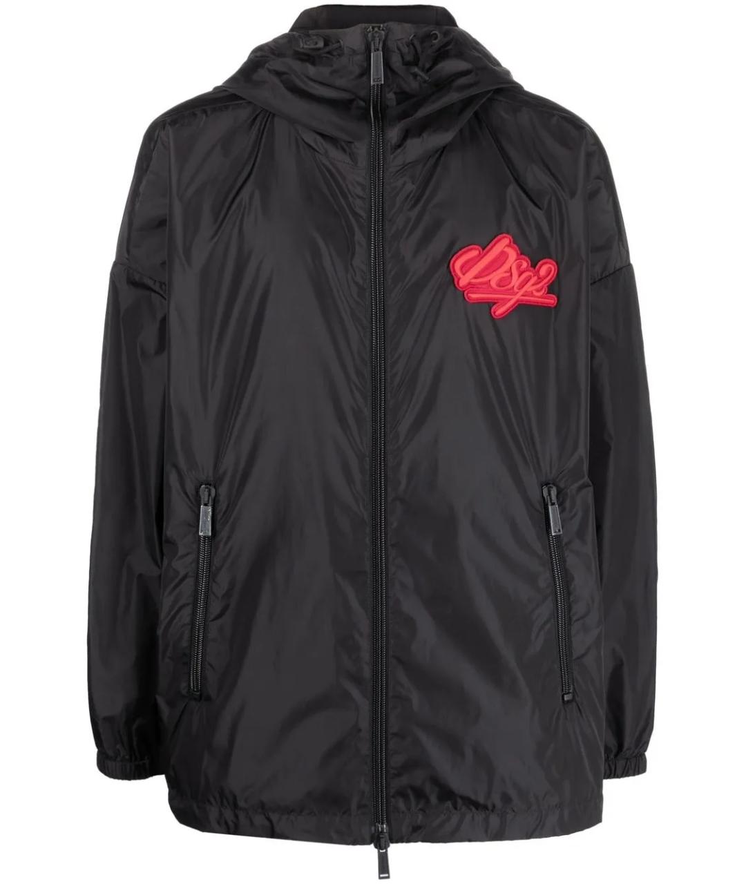 DSQUARED2 Черная полиамидовая куртка, фото 1