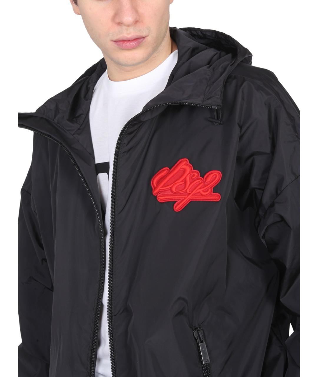 DSQUARED2 Черная полиамидовая куртка, фото 5