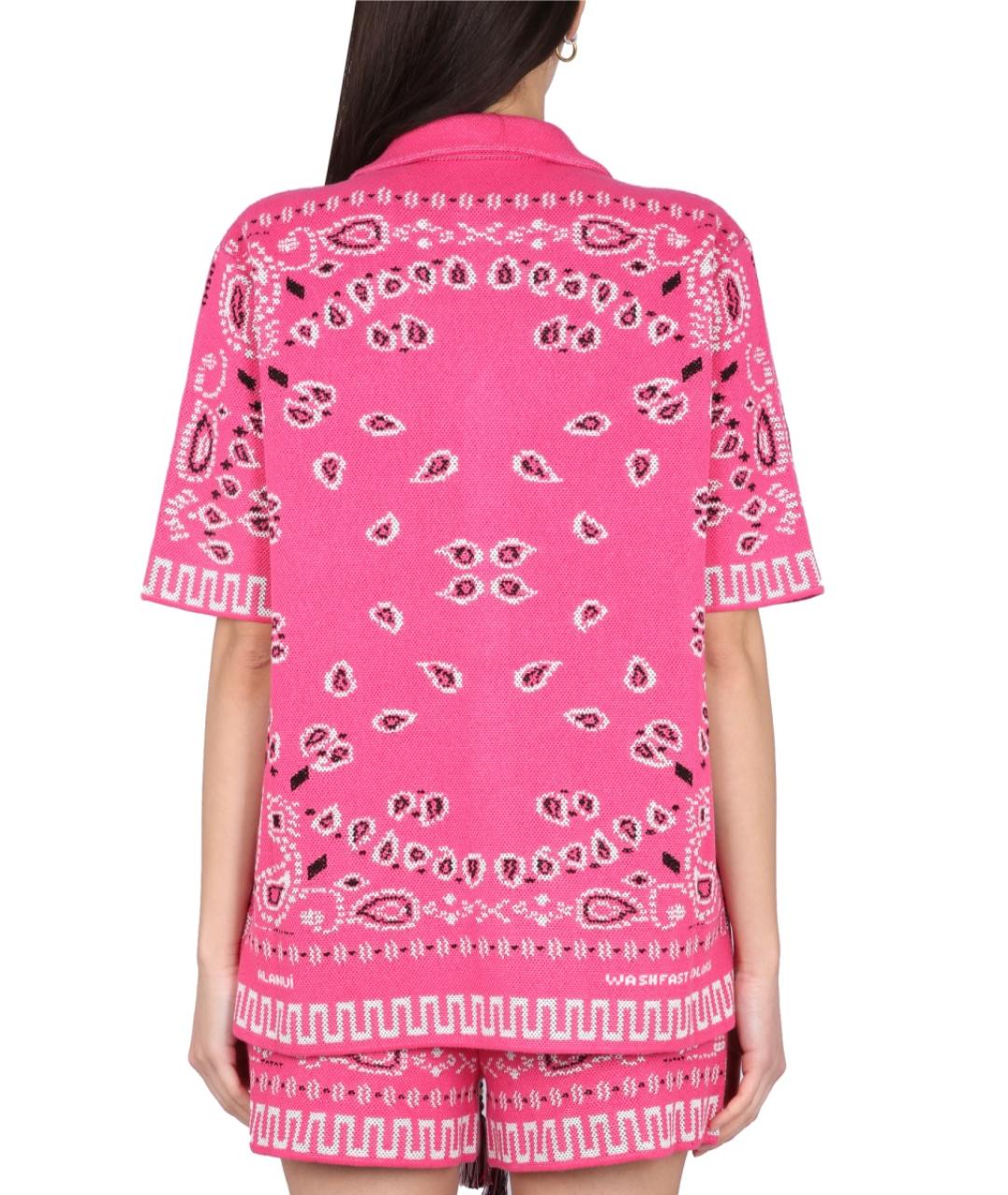 ALANUI Розовая хлопковая рубашка, фото 3