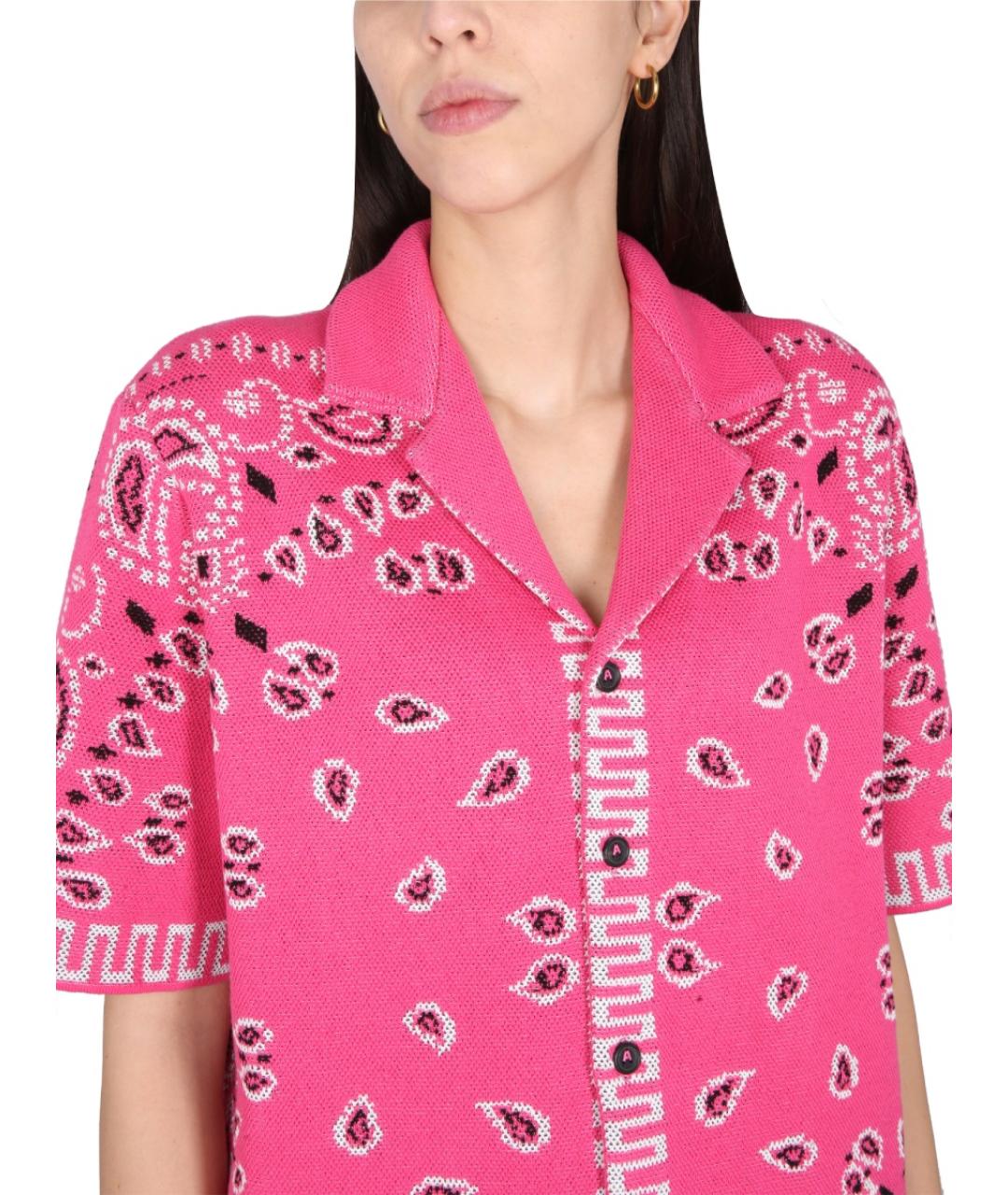 ALANUI Розовая хлопковая рубашка, фото 4