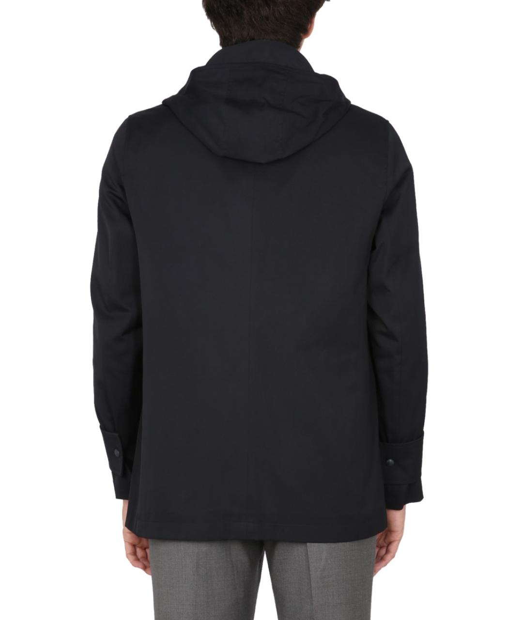 THOM BROWNE Синяя полиэстеровая парка, фото 3