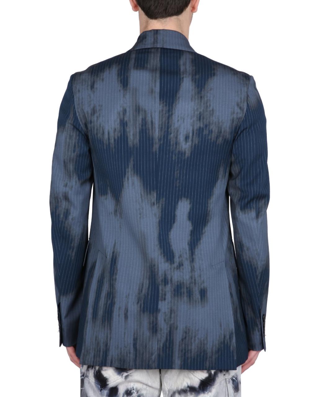 AMIRI Синий шерстяной пиджак, фото 3