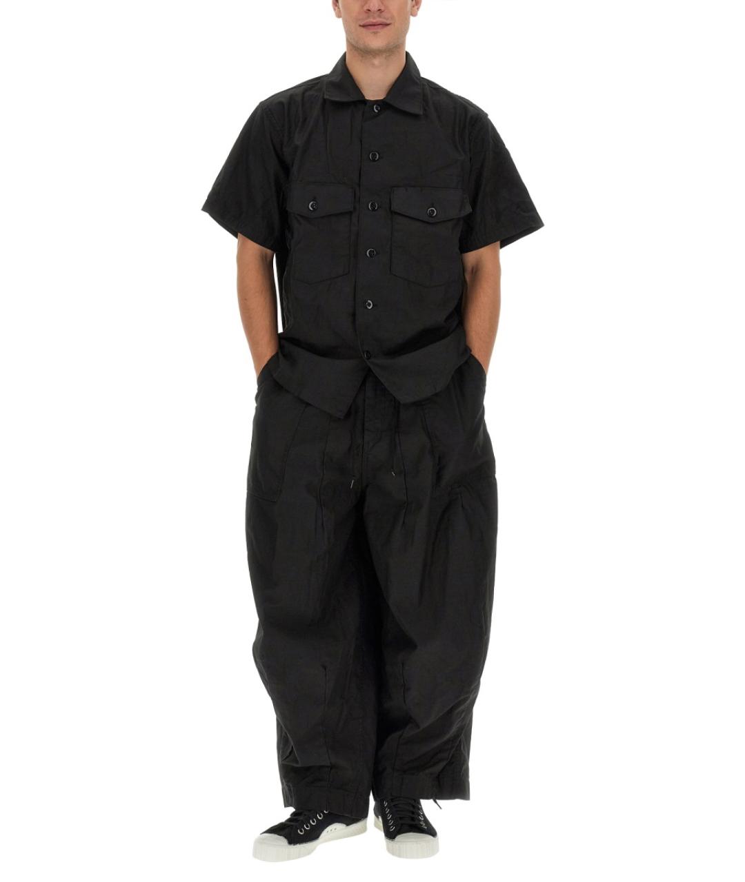 NEEDLES Черная хлопковая кэжуал рубашка, фото 2