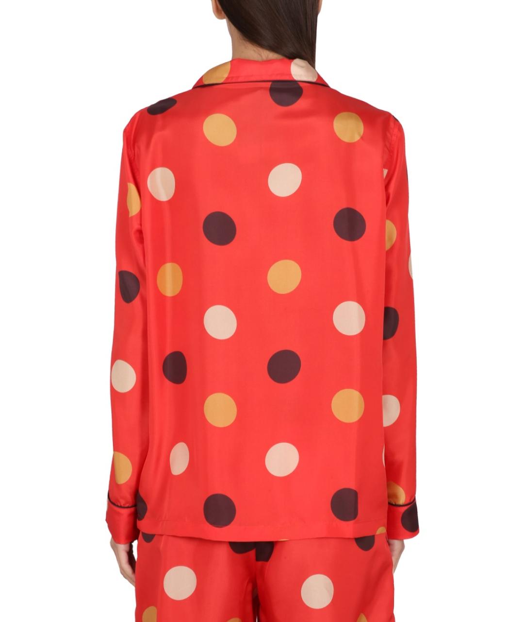 ASPESI Оранжевая шелковая рубашка, фото 3