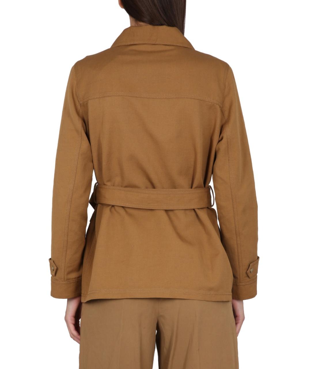 FAY Коричневая хлопковая куртка, фото 4