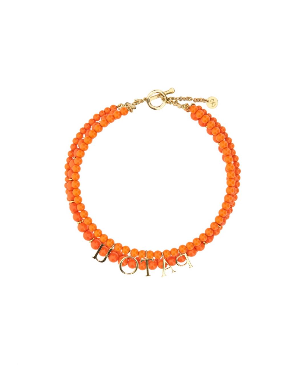 PATOU Оранжевый чокер, фото 1
