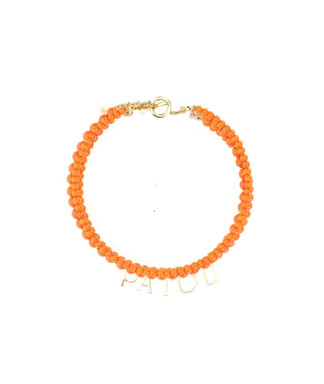PATOU Оранжевый чокер, фото 2