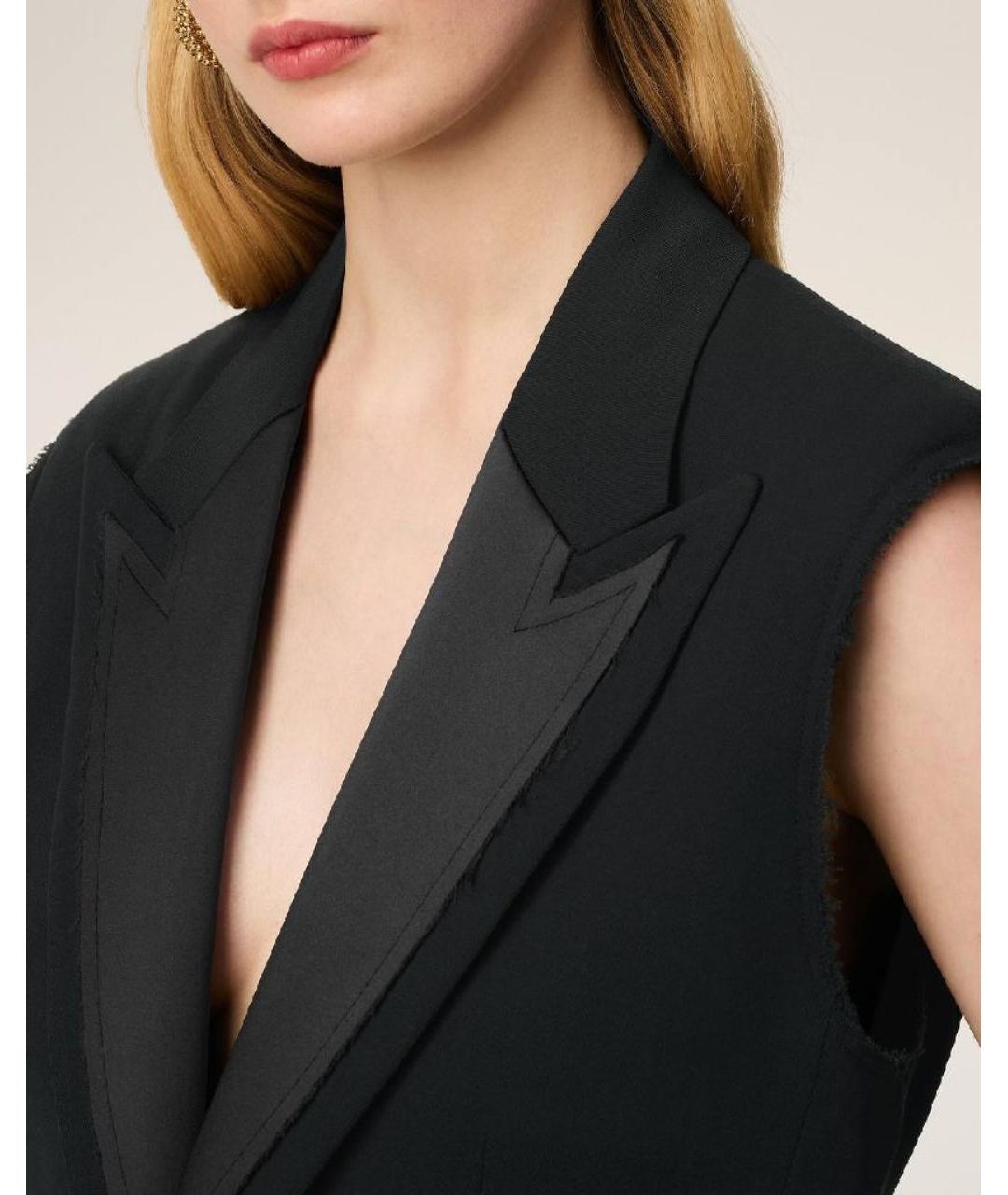 AMI ALEXANDRE MATTIUSSI Зеленый шерстяной жилет, фото 2