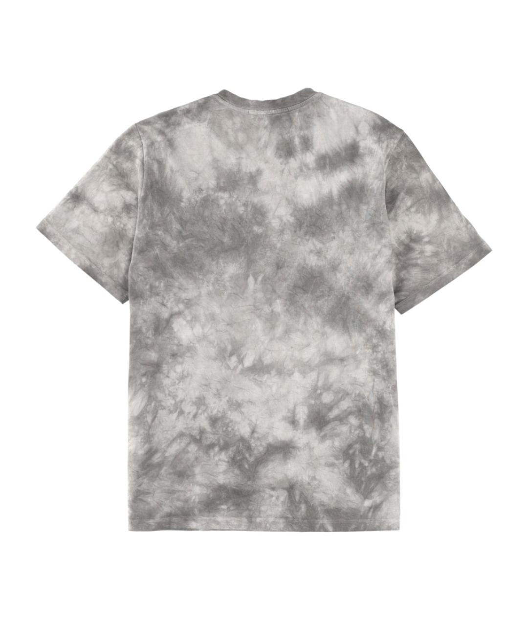 MSGM Серая хлопковая футболка, фото 2