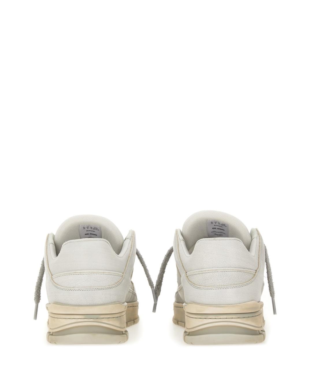 AXEL ARIGATO Белые кожаные низкие кроссовки / кеды, фото 3