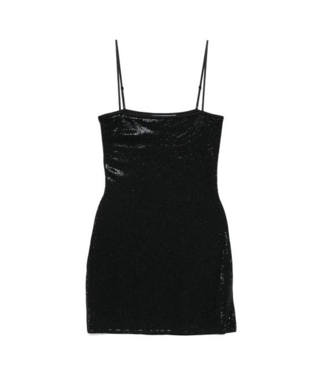 ALEXANDER WANG Черное вискозное повседневное платье, фото 1