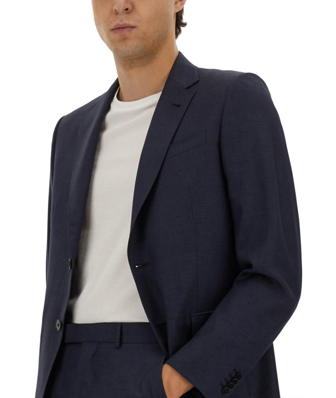 ZEGNA Синий классический костюм, фото 4