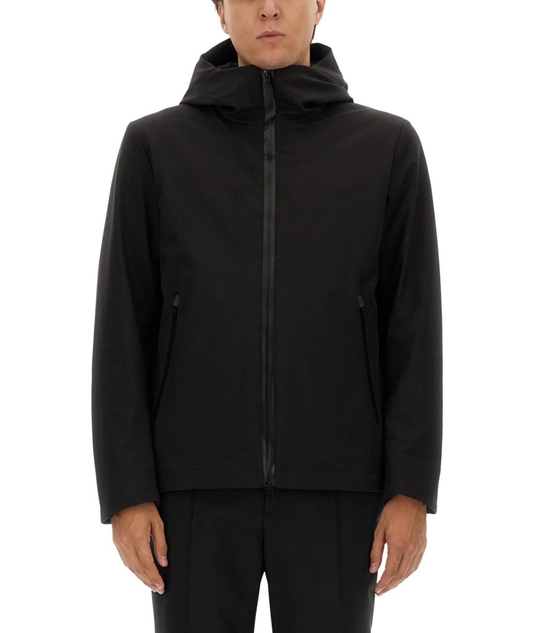 WOOLRICH Черная полиэстеровая куртка, фото 5