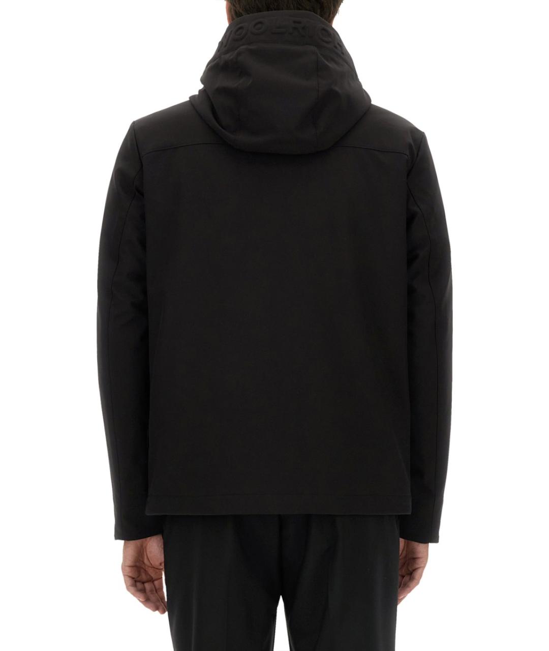WOOLRICH Черная полиэстеровая куртка, фото 3