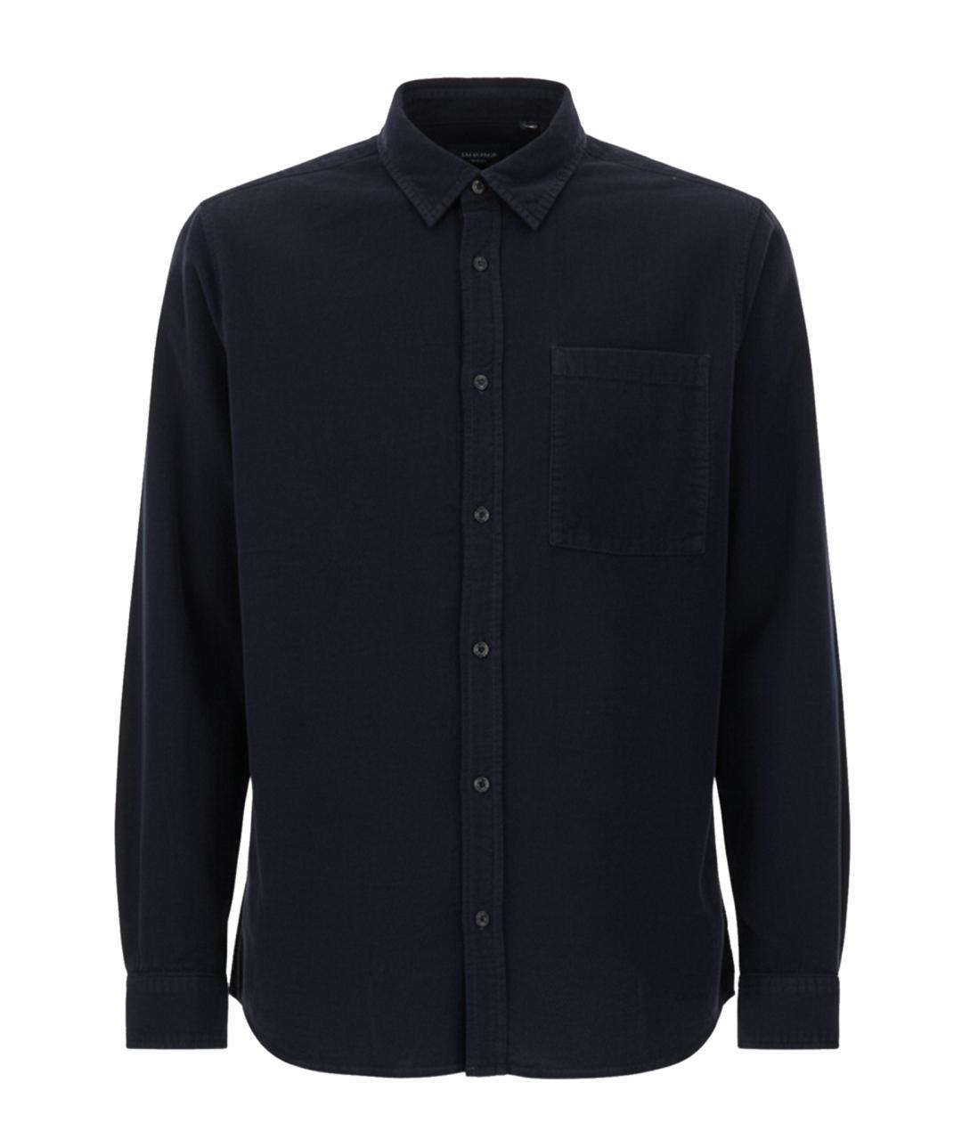 WOOLRICH Синяя хлопковая кэжуал рубашка, фото 1