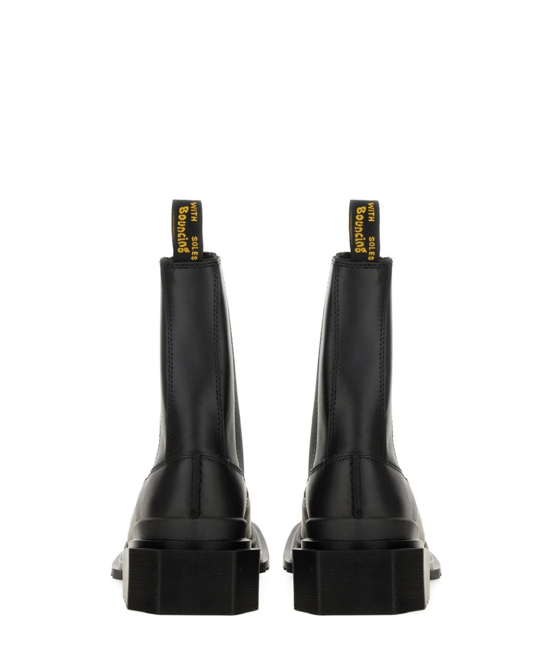 DR. MARTENS Черные кожаные ботинки, фото 4