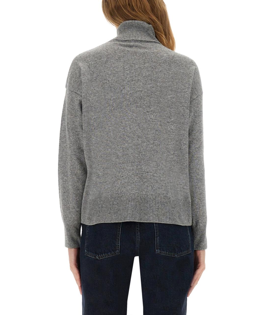 WOOLRICH Серый шерстяной джемпер / свитер, фото 3