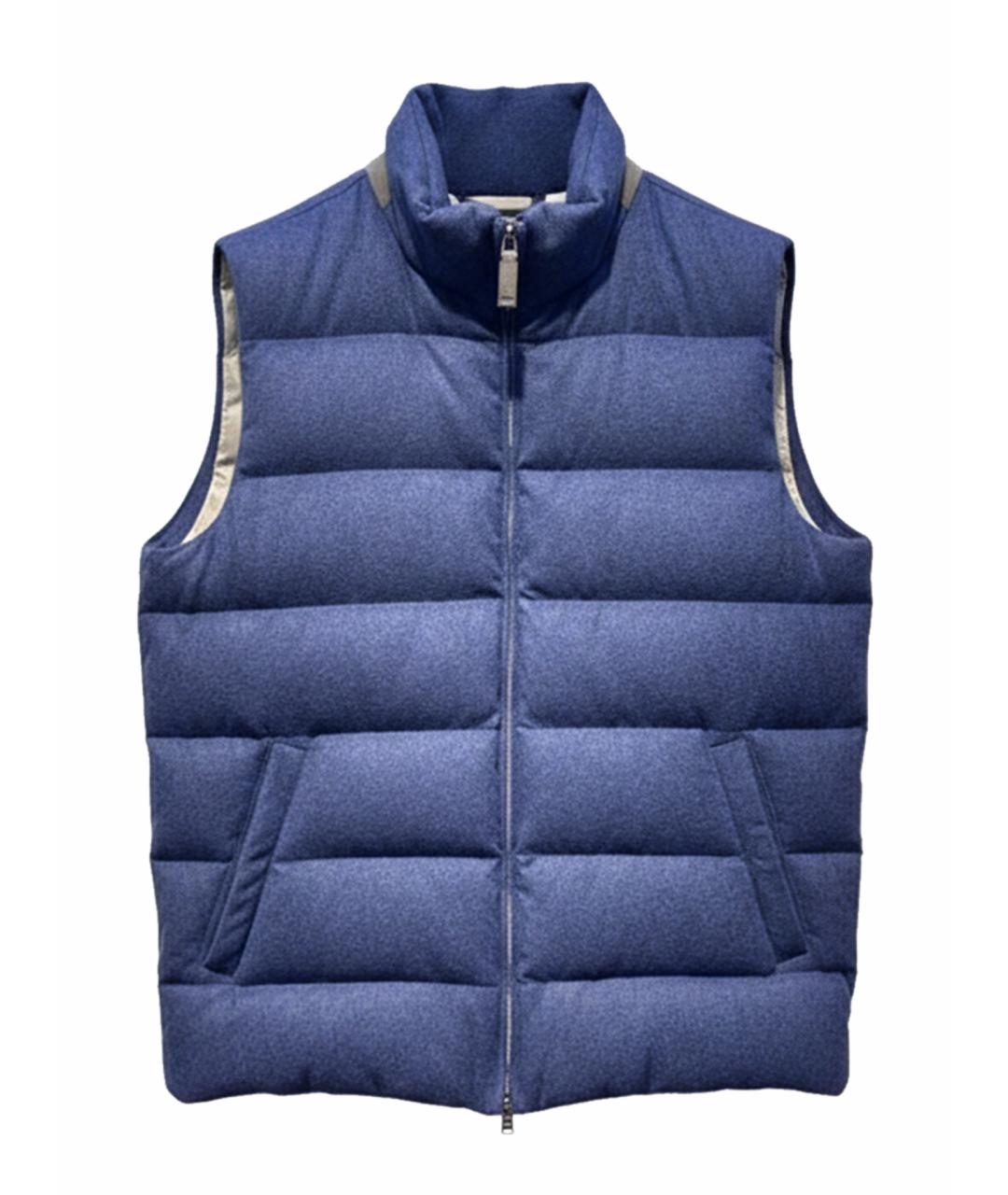 HERNO Темно-синий полиамидовый жилет, фото 1